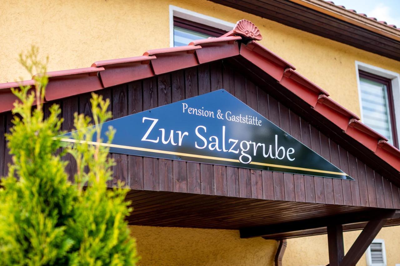 Pension & Gaststaette Zur Salzgrube Sondershausen Esterno foto
